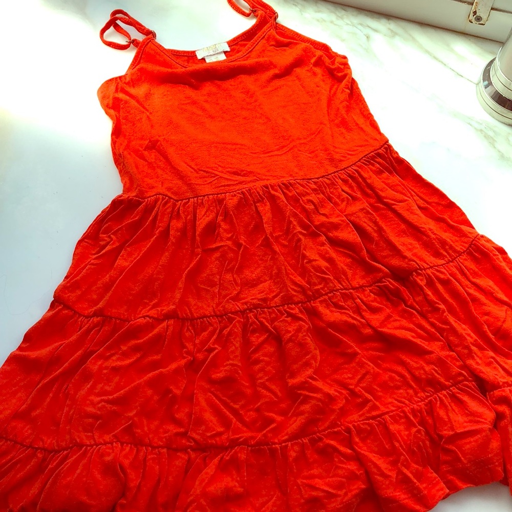Orange forever 21 dress